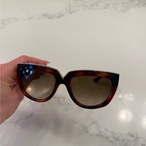 Valentino Brown Gradient Sunglasses